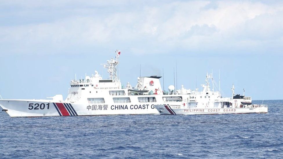 Dangerous manoeuvres’ in China and Philippines’ cat-and-mouse sea chase